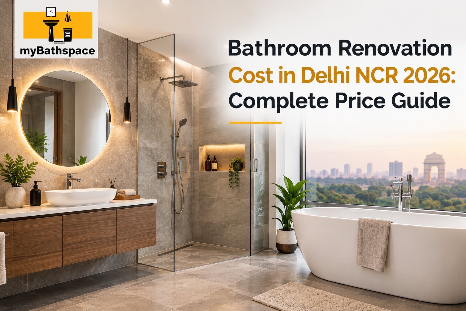 Bathroom Renovation Cost in Delhi NCR 2026: Complete Price Guide